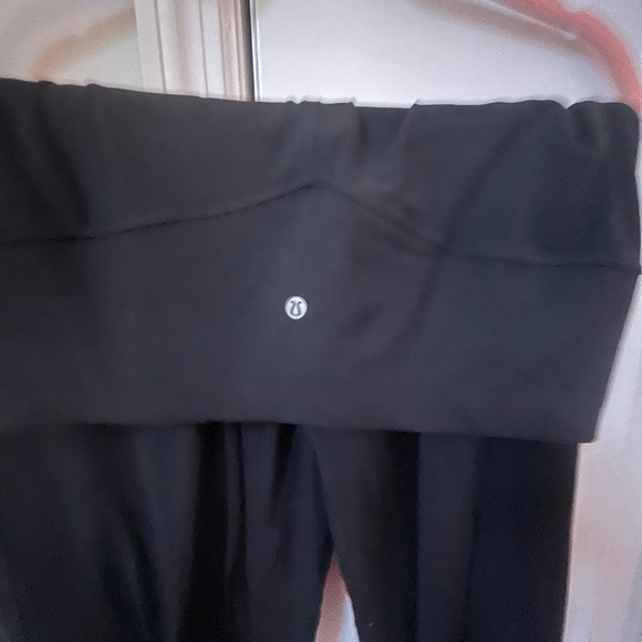 lululemon athletica Pants - lululemon athletica Black Wide Leg Pants